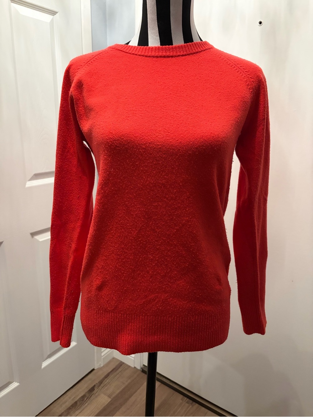 French Connection Red Crewneck Sweater